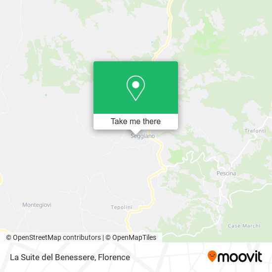 La Suite del Benessere map