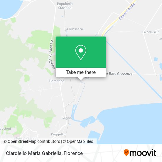 Ciardiello Maria Gabriella map