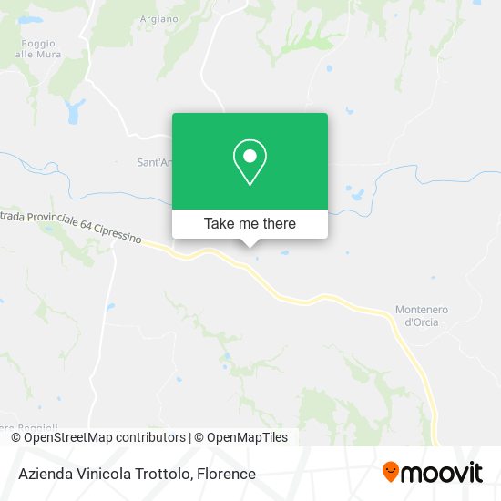 Azienda Vinicola Trottolo map