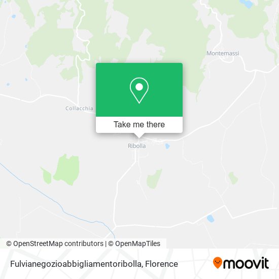 Fulvianegozioabbigliamentoribolla map