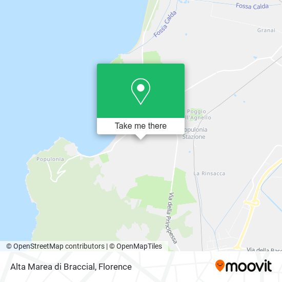 Alta Marea di Braccial map