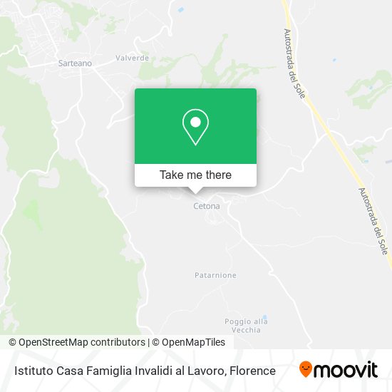 Istituto Casa Famiglia Invalidi al Lavoro map