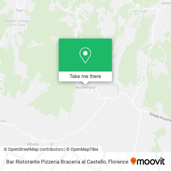Bar Ristorante Pizzeria Braceria al Castello map