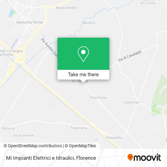 Mi Impianti Elettrici e Idraulici map