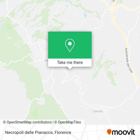 Necropoli delle Pianacce map