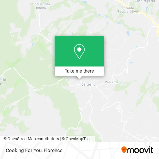 Cooking For You map