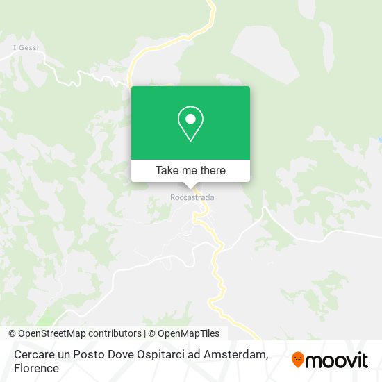 Cercare un Posto Dove Ospitarci ad Amsterdam map