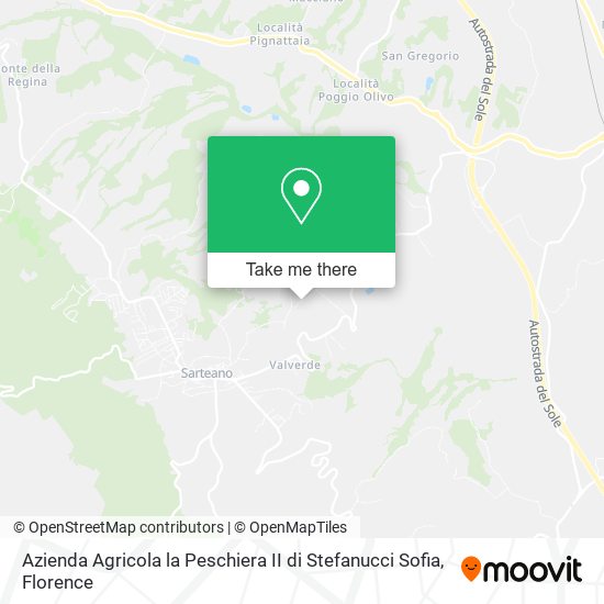 Azienda Agricola la Peschiera II di Stefanucci Sofia map