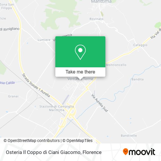 Osteria Il Coppo di Ciani Giacomo map