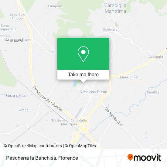 Pescheria la Banchisa map
