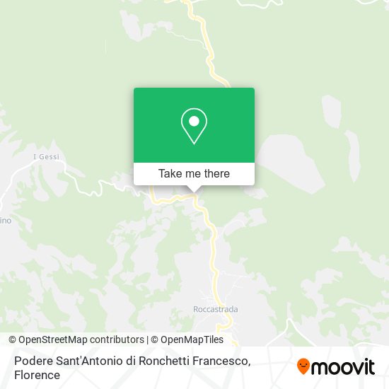 Podere Sant'Antonio di Ronchetti Francesco map