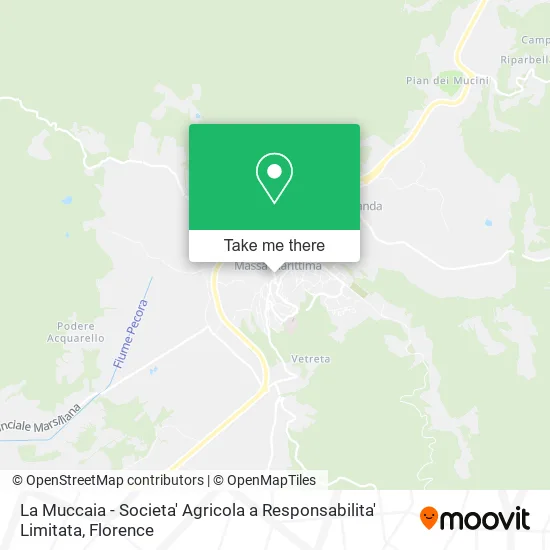 La Muccaia - Societa' Agricola a Responsabilita' Limitata map