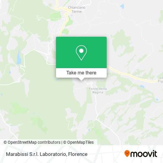 Marabissi S.r.l. Laboratorio map