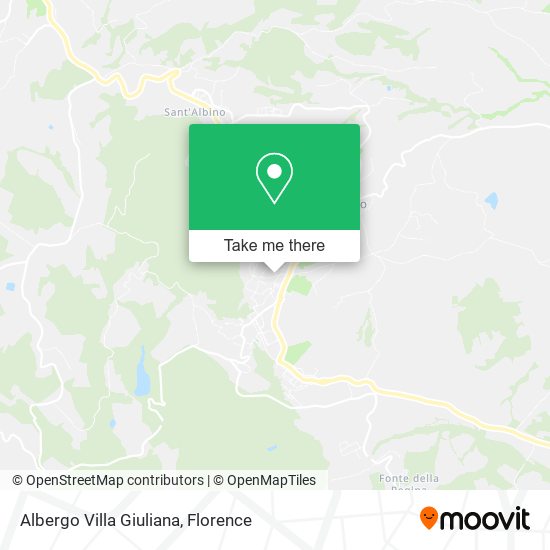 Albergo Villa Giuliana map