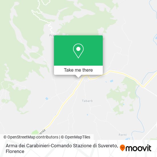 Arma dei Carabinieri-Comando Stazione di Suvereto map