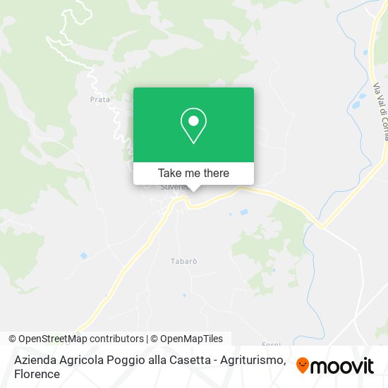 Azienda Agricola Poggio alla Casetta - Agriturismo map