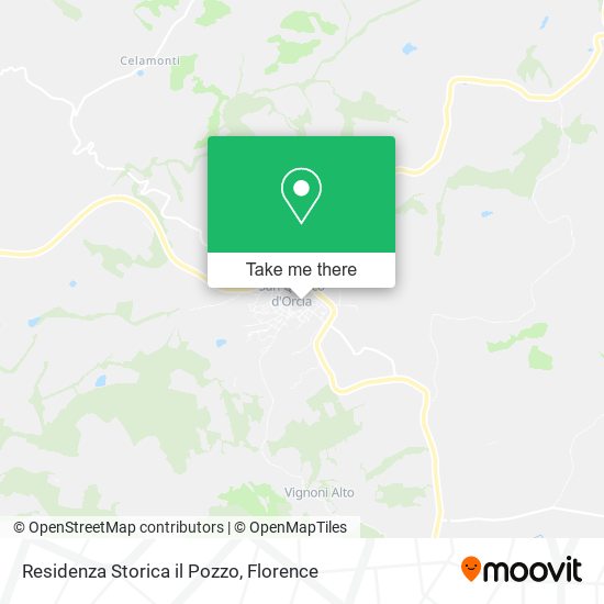 Residenza Storica il Pozzo map