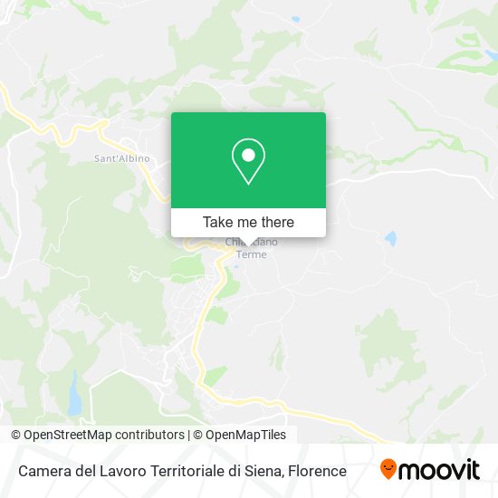 Camera del Lavoro Territoriale di Siena map