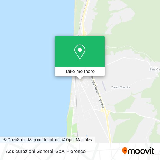 Assicurazioni Generali SpA map