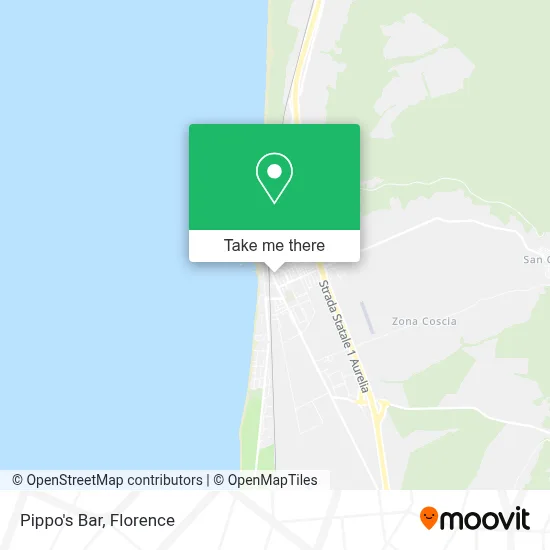 Pippo's Bar map