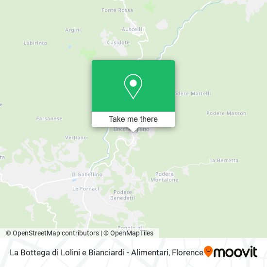 La Bottega di Lolini e Bianciardi - Alimentari map