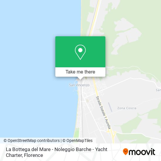 La Bottega del Mare - Noleggio Barche - Yacht Charter map
