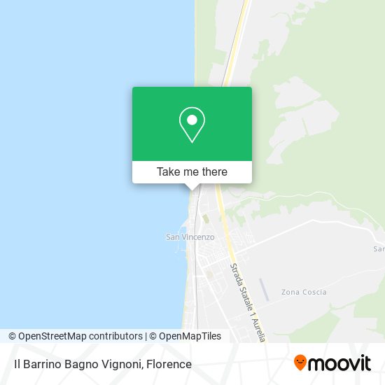 Il Barrino Bagno Vignoni map