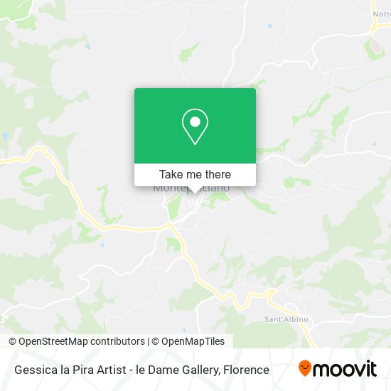Gessica la Pira Artist - le Dame Gallery map