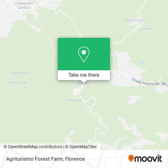 Agriturismo Forest Farm map