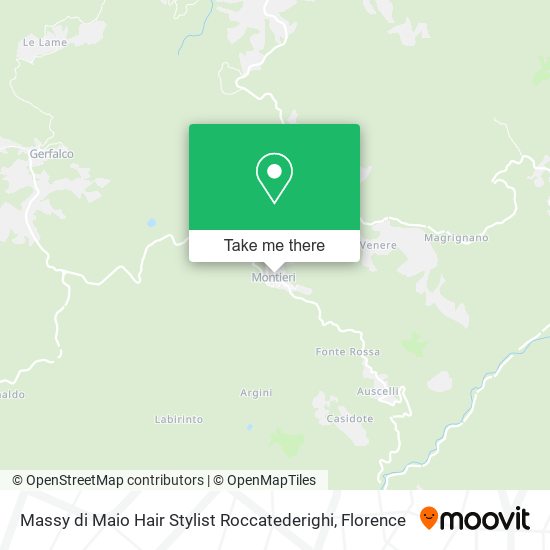 Massy di Maio Hair Stylist Roccatederighi map