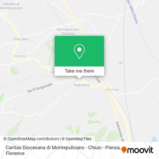 Caritas Diocesana di Montepulciano - Chiusi - Pienza map