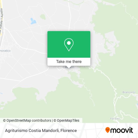 Agriturismo Costia Mandorli map