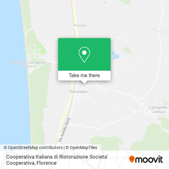 Cooperativa Italiana di Ristorazione Societa' Cooperativa map
