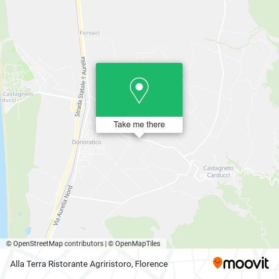 Alla Terra Ristorante Agriristoro map