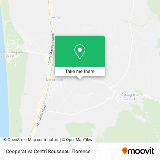 Cooperativa Centri Rousseau map