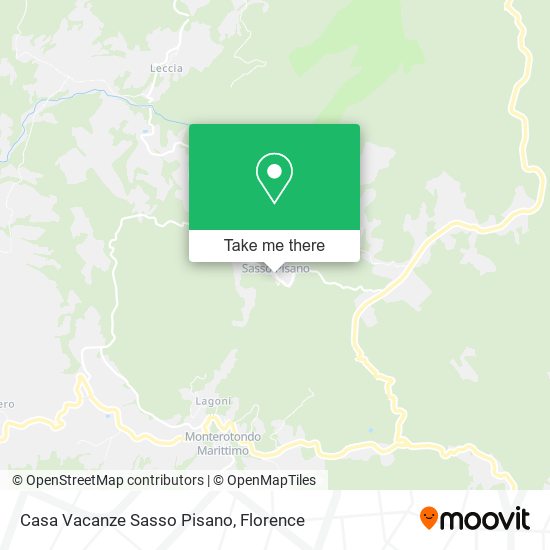 Casa Vacanze Sasso Pisano map