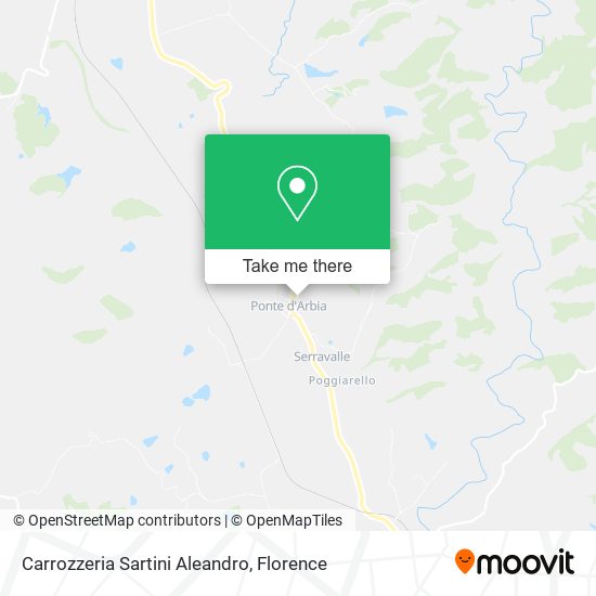 Carrozzeria Sartini Aleandro map