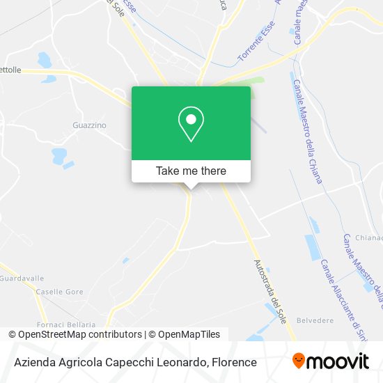 Azienda Agricola Capecchi Leonardo map