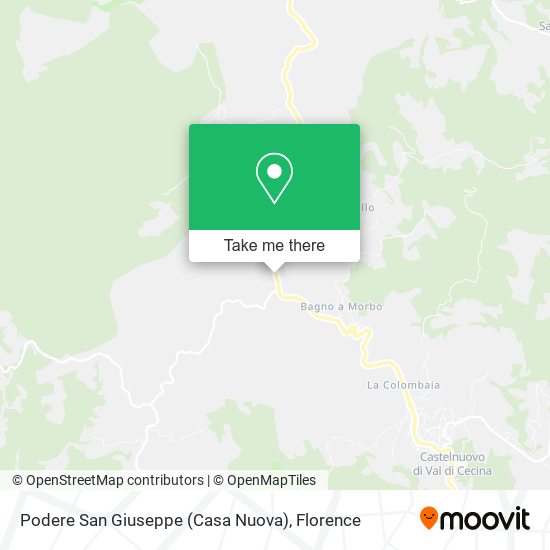 Podere San Giuseppe (Casa Nuova) map