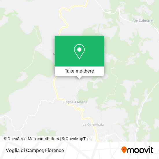 Voglia di Camper map