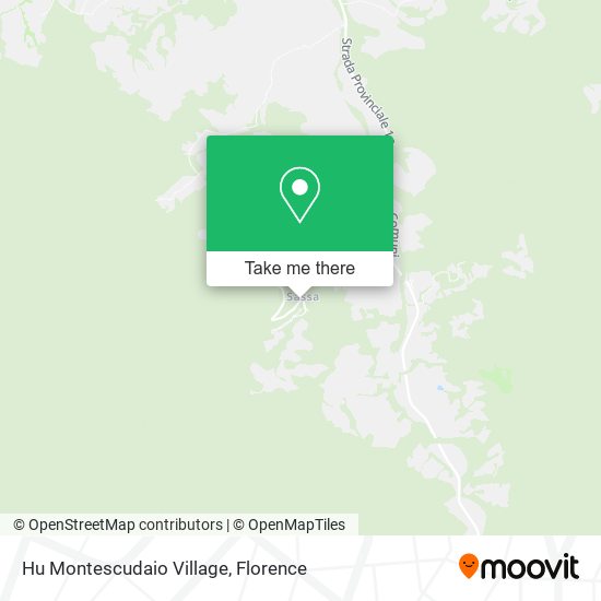 Hu Montescudaio Village map