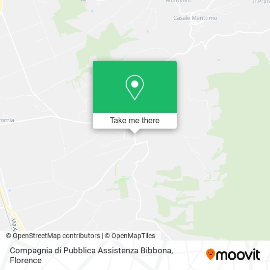 Compagnia di Pubblica Assistenza Bibbona map