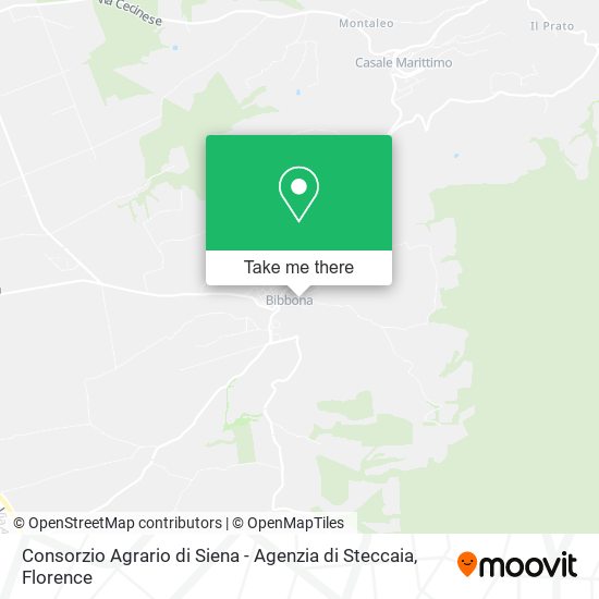 Consorzio Agrario di Siena - Agenzia di Steccaia map