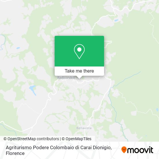 Agriturismo Podere Colombaio di Carai Dionigio map