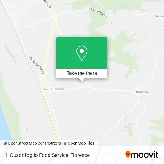Il Quadrifoglio Food Service map