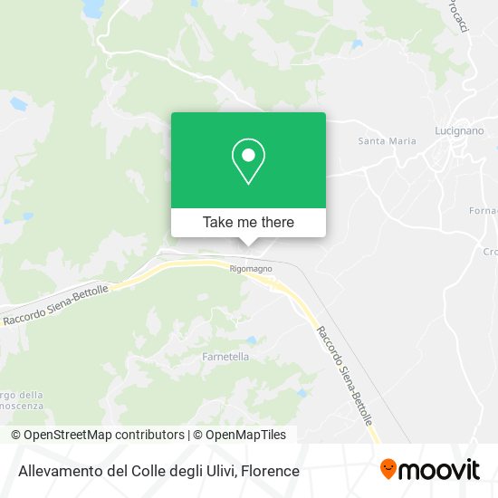 Allevamento del Colle degli Ulivi map