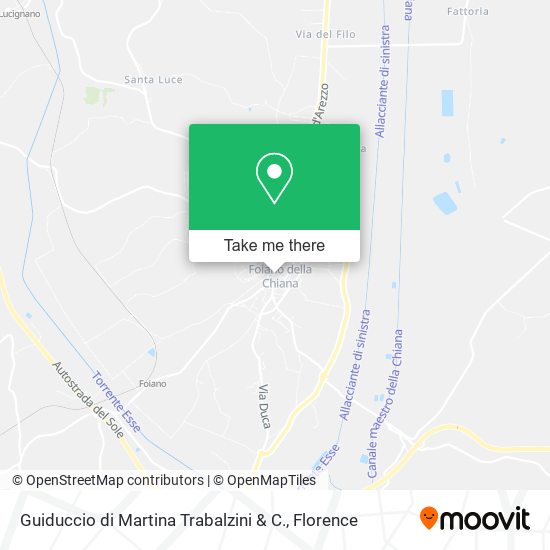 Guiduccio di Martina Trabalzini & C. map