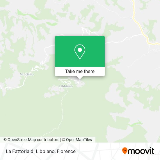 La Fattoria di Libbiano map