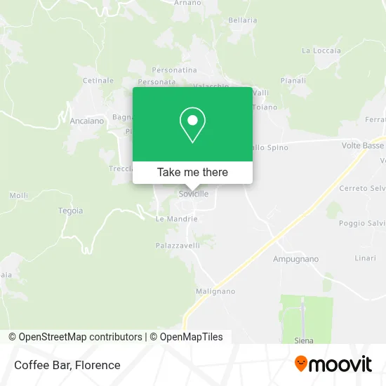 Coffee Bar map