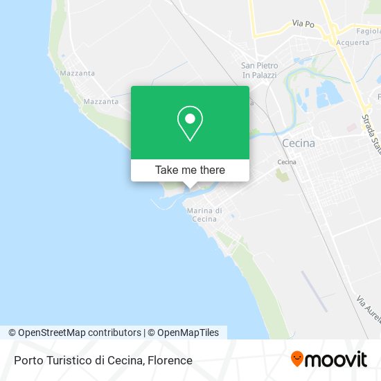 Porto Turistico di Cecina map